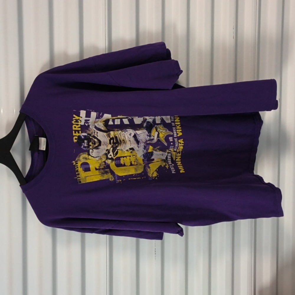 Reebok Minnesota Vikings Percy Harvin Offensive Rockie Short Sleeve T-shirt 2XL